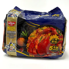 日清 咖喱蟹味撈麵5包 69 GM